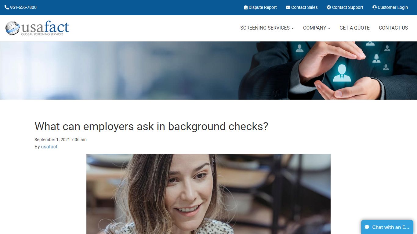 What can employers ask in background checks? - USAFact, Inc.
